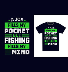 Fishing T Shirt Design Template