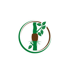 Grafting Plants Transplant Logo Icon