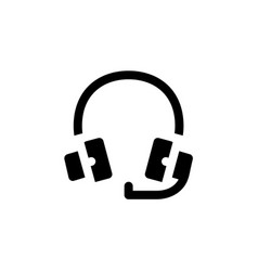 Headset Icon Computer Component Icon Solid Style