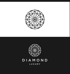 Abstract Black Diamond Line Eps Icon Logo