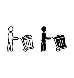 Trash Can Open Icon Design