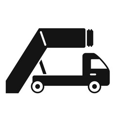 Airport Ground Support Icon Simple Truck