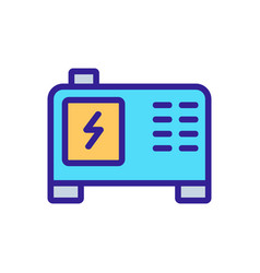 Electric Steady Current Generator Icon