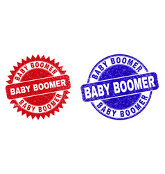 Baby Boomer Round And Rosette Watermarks