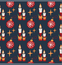 Pattern With Christmas Holiday Items