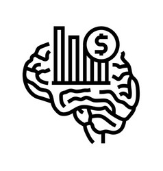 Business Brain Line Icon