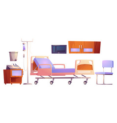 Hospital Ward Furniture Adjustable Bed