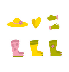 Hand Drawn Workwear For Gardening Clipart