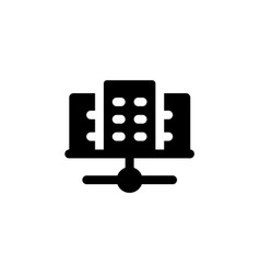 Server Icon Computer Component Icon Solid Style