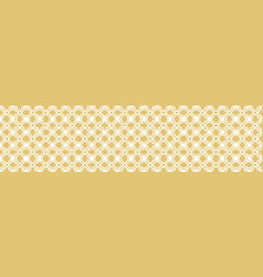 Seamless Gold Pattern On A White Background