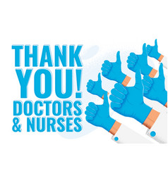 Thank You Doctors And Nurses Appreciation