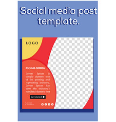 Social Media Post Template