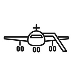 Airplane Stairs Icon Outline Airport