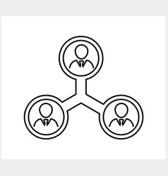 Connect Work Icon People Network Clipart