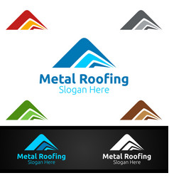 Metal Roofing Logo For Shingles Roof Real Estate