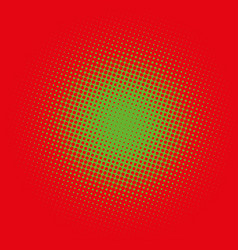 Color Halftone Gradient Circle