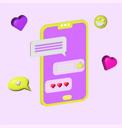 Mobile Phone Text Messages And Emoticons