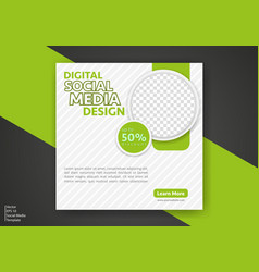 Modern Social Media Template Discount Promo