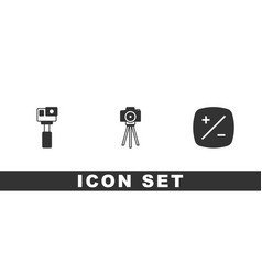 Set Action Camera Photo And Exposure Compensation