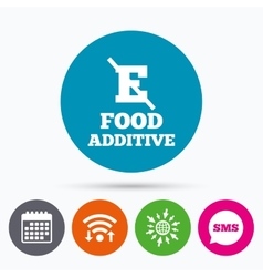 Food Additive Sign Icon Without E Symbol