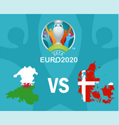 Euro 2020 Round 16 Wales Vs Danemark Map