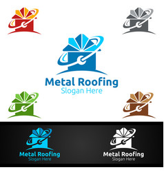 Metal Roofing Logo For Shingles Roof Real Estate