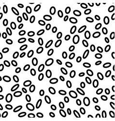 Seamless Neutral Oval Pattern Doodle Dots Grid