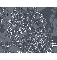 Map Of The City Of Vantaa Finland