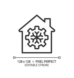 General Cooling Linear Icon