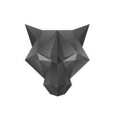 Low Poly Wolf Head