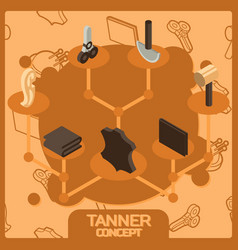 Tanner Color Concept Isometric Icons