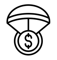 Value Expense Icon Outline Revenue