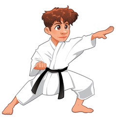 Baby Karate Player