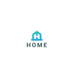 Letter H Minimal Home Logo