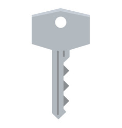 Single Flat Modern Key Icon