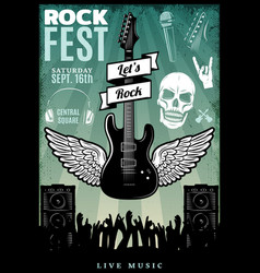 Vintage Rock Music Fest Template