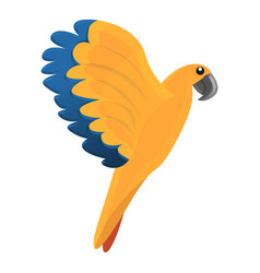 Pionus Parrot Icon Cartoon Style