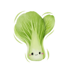 Bok Choy Cartoon Character