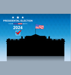 Presidential Election 2024 Vote Campaign Banner