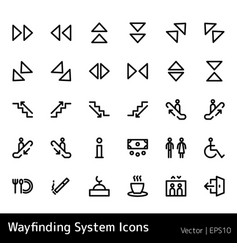 Set Wayfinding System Icons