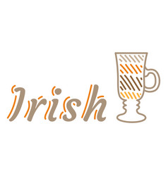 Irish Coffee Label Stroke