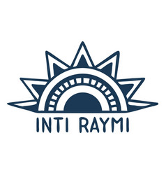 Sun Inti Rayim Design Silhouette