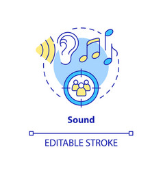 Sound Concept Icon