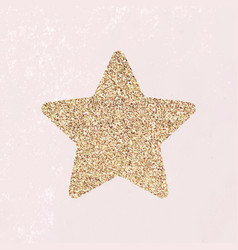 Glitter Star Sticker