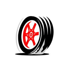 Tire Logo Design Automotive Car Showroom Car