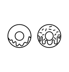 Donut Icon Doughnut Icon Donut Logo