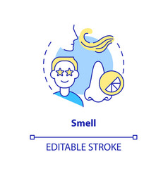 Smell Concept Icon