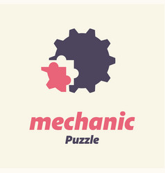 Gear Puzzle Logo