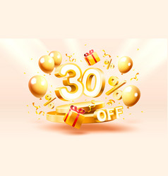 30 Off Discount Creative Composition 3d Sale