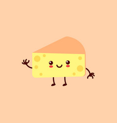 Cute Breakfast Cartoon Cheese